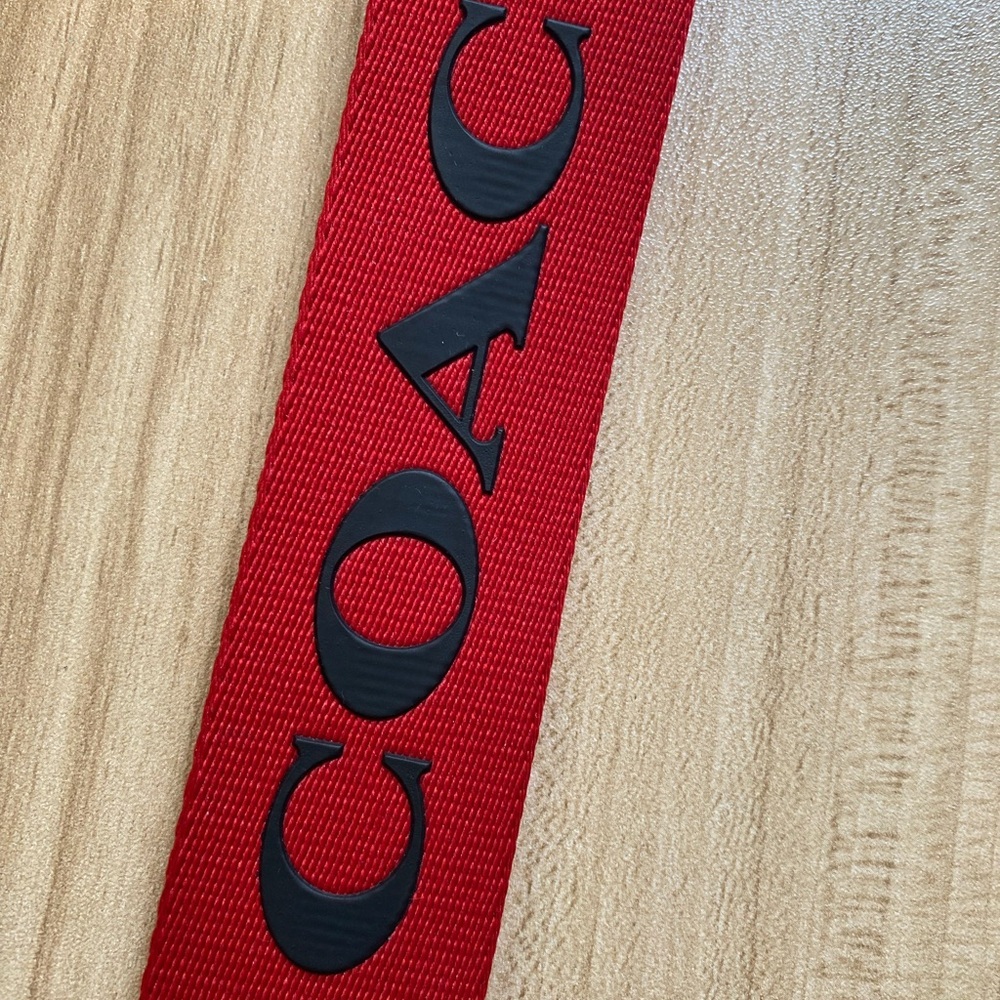 New No Tags Coach Large Loop Key Fob Keychain Can… - image 3